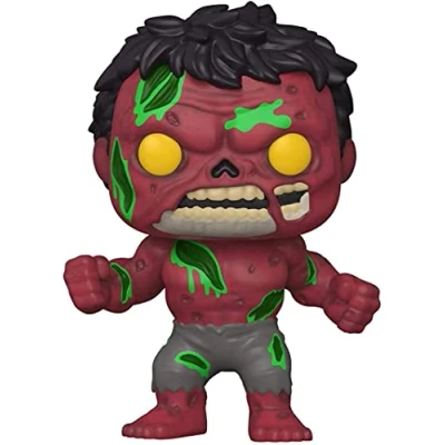 Image of Funko POP! Marvel: Marvel Zombies Red Hulk Collectable Vinyl Figure Gift Idea Official Merchandise Toys for Kids &amp; Adults Comic Books Fans Model Collectors and Display