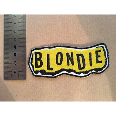 Image of BLUE HAWAI Ecusson Iron on Patches Aufnaher Toppa???Blondie???