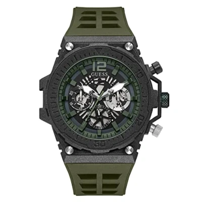 Image of GUESS Women Analog Quartz Watch with Silicone Strap GW0325G2