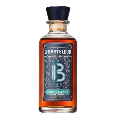 Image of Le Barteleur Cocktail Collection Premium Ready To Drink, Pre Mixed Bar Quality Cocktails 10cl each (Hanky Panky Cocktail)