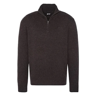 Image of SCHOTT NYC Men&#039;s PLLANCE2 Jumper, Coffee, M