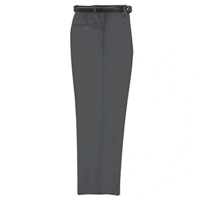 Image of Index Boys/Mens Elasticed Back Waist Short Leg School Trousers * McDonald&#039;s Trouser Sizes S to 6XL 3 Colours Grey