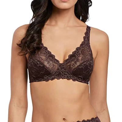 Image of Wacoal Eglantine Soft Cup Bra Hazelnut 36B