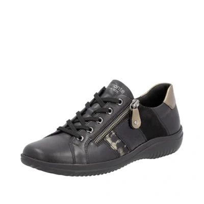 Image of Remonte Women&#039;s D1E00 Lacer, Schwarz, 5 UK