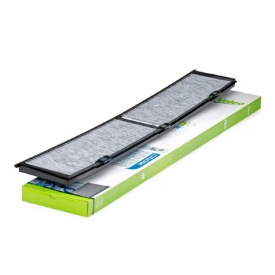 Image of 64316142114, 64316803970, 64316946628, 64316946629, 64316962548 Pollen Filter VALEO CLIMFILTER PROTECT 715503 Activated Carbon 810mm 123mm 20mm