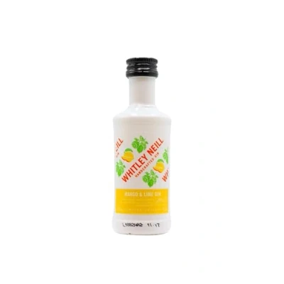 Image of Whitley Neill Mango &amp; Lime Miniature Gin 5cl