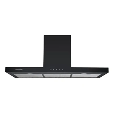 Image of Cookology LINT1001BK/A++ Energy A++ Rated Black Linear Extractor 100cm Designer Chimney Cooker Hood