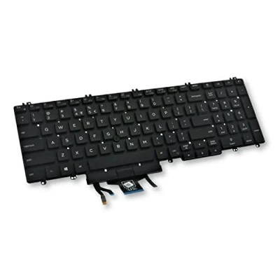 Image of Dell US International Backlit Keyboard M25NK Latitude 5500 5501 5510 5511 Precision 3540 3541 3550 3551
