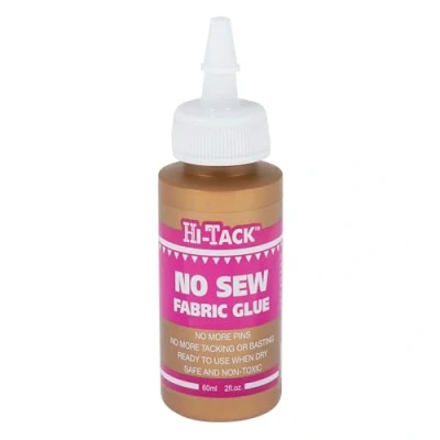 Image of Impex Hi Tack No Sew Fabric Glue 60ml