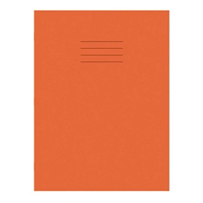 Image of Hamelin A4+ Exercise Books 5mm Squared 80 page 45 pack in Orange