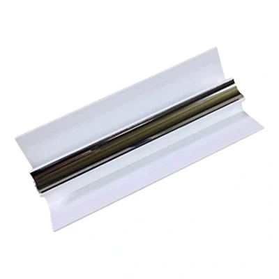 Image of DBS Silver Internal Corner Trim 10mm for Shower Wall Panels Bathroom Cladding Chrome