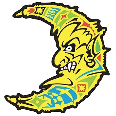 Image of Valentino Rossi Retro Reflective Motorcycle Helmet Stickers