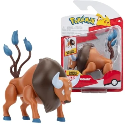 Image of Pokemon Figure Tauros Battle Figures 11 cm New 2024 Official Toys
