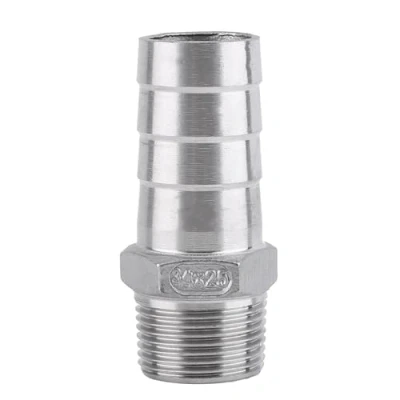 Image of BSP external thread SS304 stainless steel pagoda skin joint (6 points = 3/4*25mm), Pneumatic Fittings