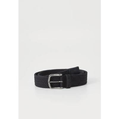 Image of BOSS SASH Braided belt, Men&#039;s, Size: 40, Dark blue