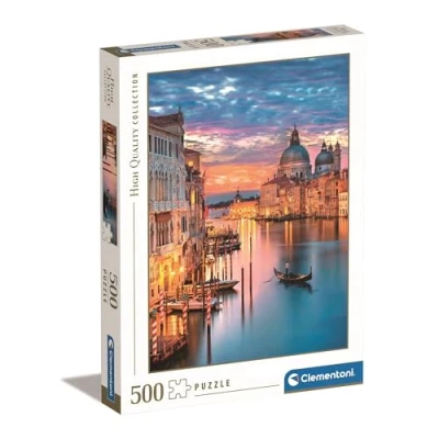 Image of Clementoni 35056 Bright Venice HQC Jigsaw puzzle for adults and children, 500 Pieces