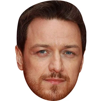 Image of FoxyPrinting James Mcavoy Tv Stars Celebrity Cardboard Party Face Mask Fancy Dress