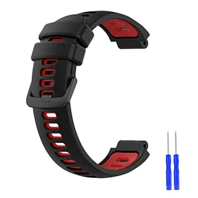 Image of Muovrto Replacement Band Strap Watch for Garmin Approach S20/Approach S5/Forerunner220/Approach S6/Forerunner 235XT/735XT