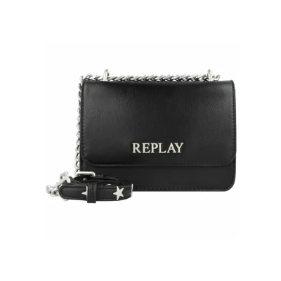 Image of Replay women&#039;s handbag made of faux leather, black (Black 098), one size
