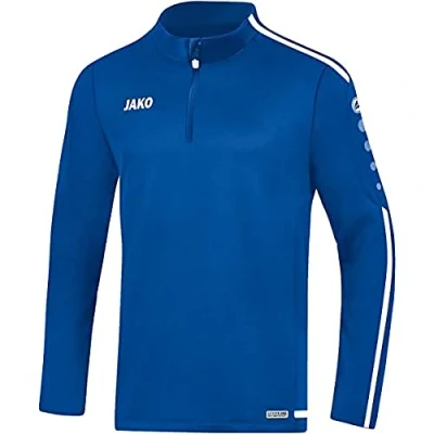 Image of JAKO Striker 2.0 Men&#039;s Training Zip Top, Men, 8619, Royal/White, XXX Large