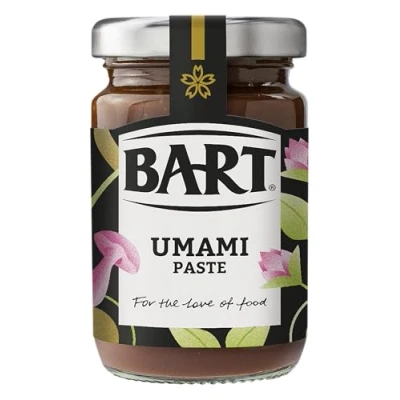 Image of BART Umami Paste Jar Mushroom &amp; Tomato Savoury Ideal for Asian Inspired Cooking Vegan Gluten Free (6x95g Bulk Buy Set)