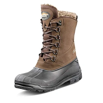 Image of MEINDL Women&#039;s High Rise Hiking Shoes, Brown (Sölden Lady 7774), 5 UK