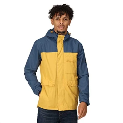 Image of Regatta Men&#039;s Baymoor Jacket, DkDn/GldStrw, XL