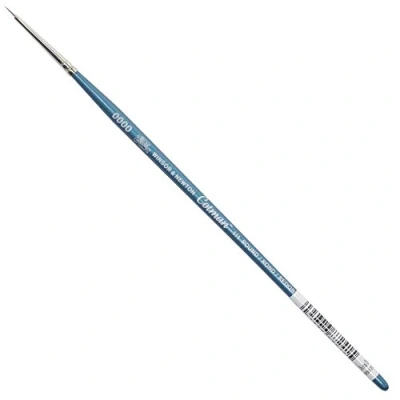 Image of Cotman Winsor &amp; Newton brush, Wood, Transparent, No 0000 . 0.9 mm, round short handle