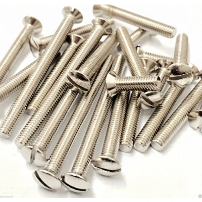 Image of 25mm x m3.5 nickel plated Electrical socket screws