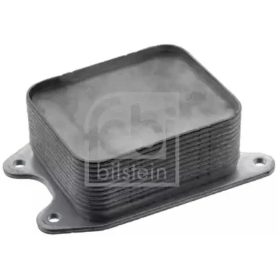 Image of 04E117021B, 04E117021C, 04E117021K, 4E117021B, 4E117021C Oil Cooler FEBI BILSTEIN 101050 VOLKSWAGEN: Tiguan I, Sharan II, up! Hatchback, SEAT: Ibiza 4