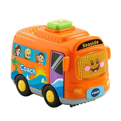 Image of Vtech Toot Drivers Coach Interactive Toddlers Toy for Pretend Play with Lights and Sounds Suitable Boys &amp; Girls 12 Months, 2, 3, 4 + Years, English Version