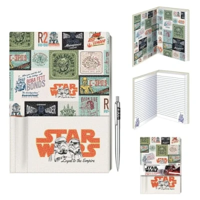Image of Pyramid International Star Wars A5 Lined Notebook and Pen Gift Set (Loyal to the Empire Design) Official Merchandise
