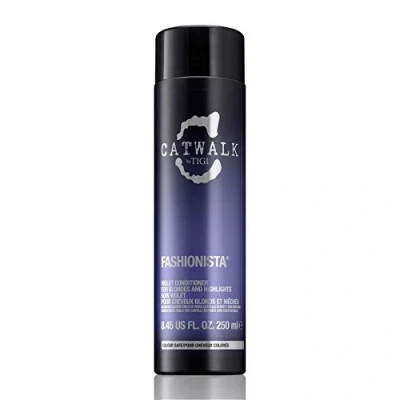 Image of Catwalk by Tigi Fashionista Violet Purple Conditioner for Blonde Hair 250 ml