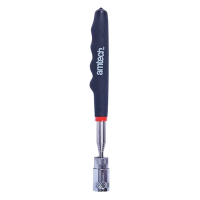 Image of Amtech Magnetic Telescopic Pick Up Tool with LED 2.5kg (5.5lb) Lift Capacity