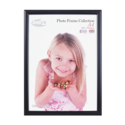 Image of Inov8 Framing PFVS VBLK A4 Picture Frames, Black,