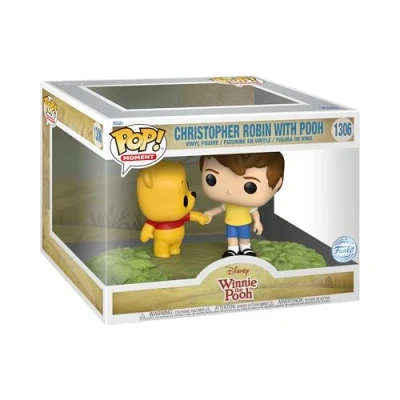 Image of Funko Pop! Moments: Disney Christopher Robin Olympia Winnie the Pooh Collectable Vinyl Figure Gift Idea Official Merchandise Toys for Kids &amp; Adults TV Fans