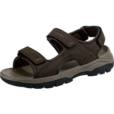 Image of Skechers Tresmen Walking sandals, Men&#039;s, Size: 7, Chocolate Pu