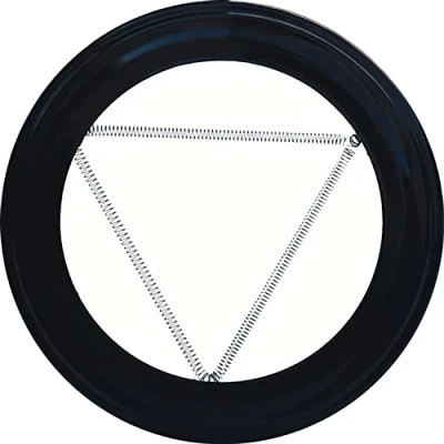 Image of Wolfpack 22010900 Ceiling Light Black Faceplate for 100 mm Stove