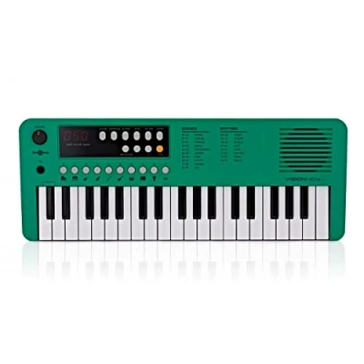 Image of VISIONKEY 1 37 Key Portable Mini Keyboard, Green