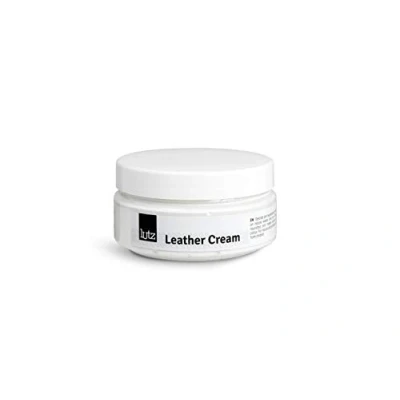 Image of Lutz Leather Cream Rejuvenating Restore Shoes, Bags, Jackets and More with in Many Colours 100ml (3.38 fl. Oz) Made Europe (101 White)