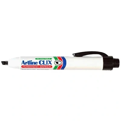 Image of Artline Ek93 Just a Single Click to Write Retractable Permanent Marker Black