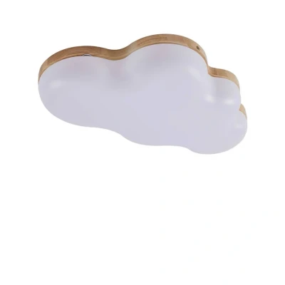 Image of Lindby LED ceiling light Pilvi, plastic, cloud, 18 W