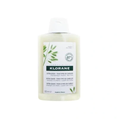 Image of Klorane Shampooing au Lait d&#039;Avoine 200ml