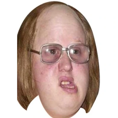 Image of FoxyPrinting Andy Pipkins Celebrity Cardboard Party Face Mask Fancy Dress