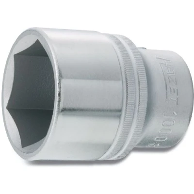 Image of 112180 Socket HAZET 1000 36 DIN3124, ISO2725 1 Chrome Vanadium Steel Knurled