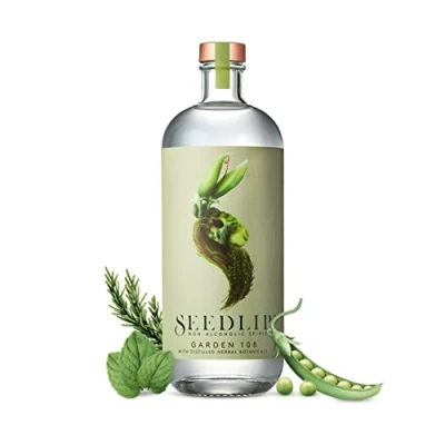 Image of Seedlip Garden 108 Non Alcoholic Spirit with Distilled Herbal Botanicals 0% vol 70cl from Natural Ingredients Enjoy Cocktail Mixers &amp; for Drinks