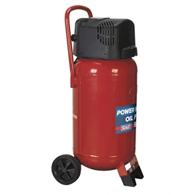 Image of Sealey Sac05020 Compressor 50Ltr Belt Drive 2Hp Oil Free