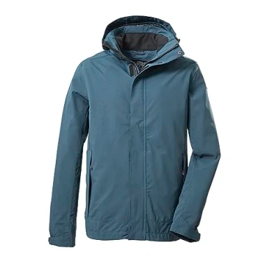 Image of Killtec Men&#039;s Kos 87 Mn Jckt_xenios Functional Jacket/Outdoor Jacket with Removable Hood