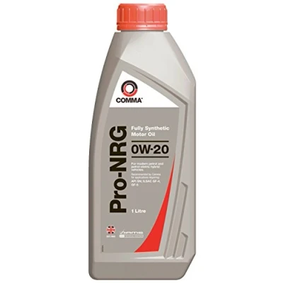 Image of P000311 Engine Oil COMMA Pro NRG NRG1L 0W 20 1l Synthetic TOYOTA: Auris Hatchback, Estate, Yaris III MITSUBISHI: OUTLANDER 3