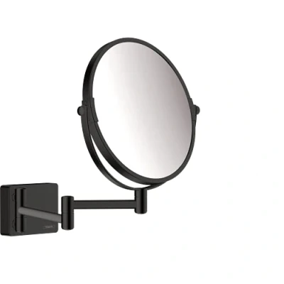 Image of hansgrohe AddStoris Shaving mirror, matt black, 41791670